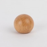 Knob style B 30mm oak lacquered wooden knob
